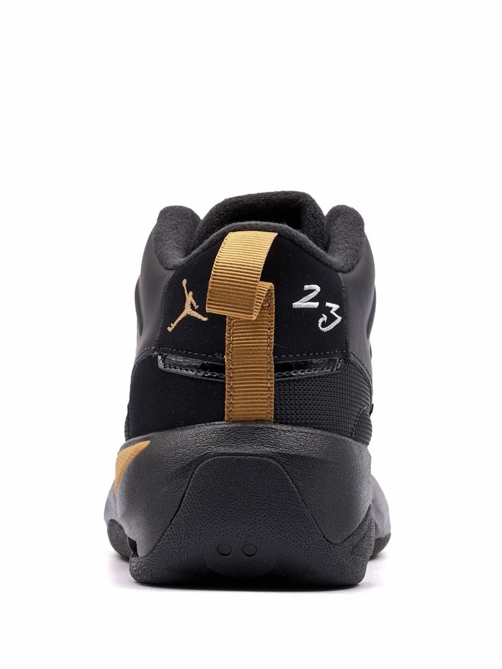 Jordan Max Aura 7 Black And Gold HQ2089-007 Size 6Y/ 7.5 Boys New No Box - Picture 3 of 8